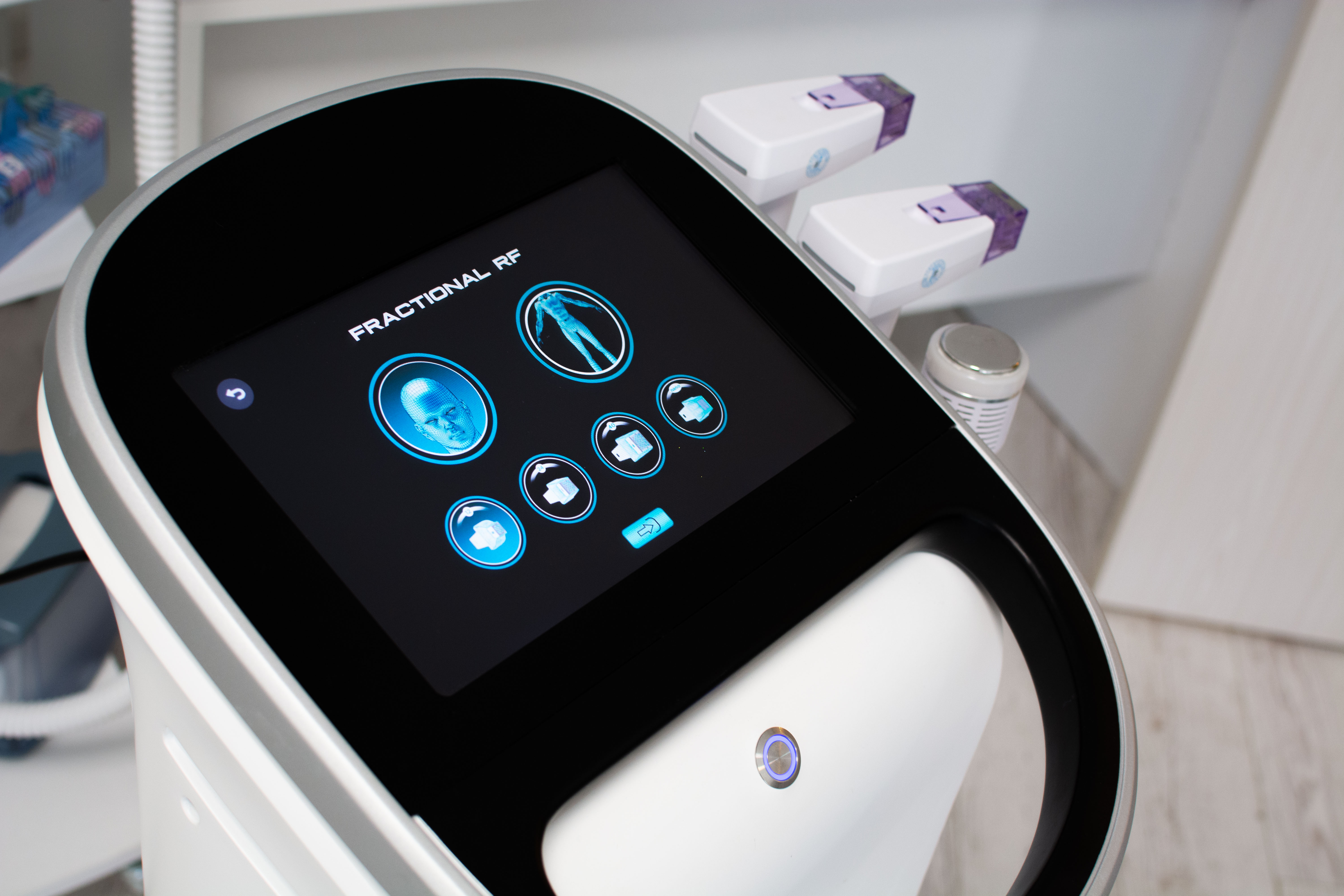 Morpheus RF Fractional Radiofrequency device — interface
